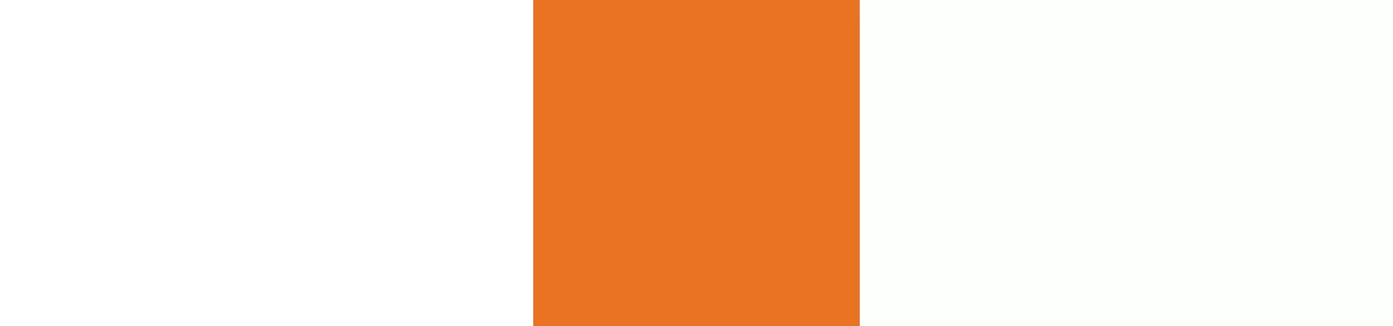 Unglazed Mosaics Orange Fizz Straight Joint