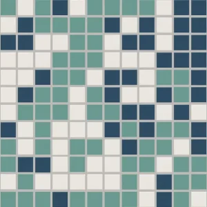 Unglazed Mosaics Optimistic Blend Blend
