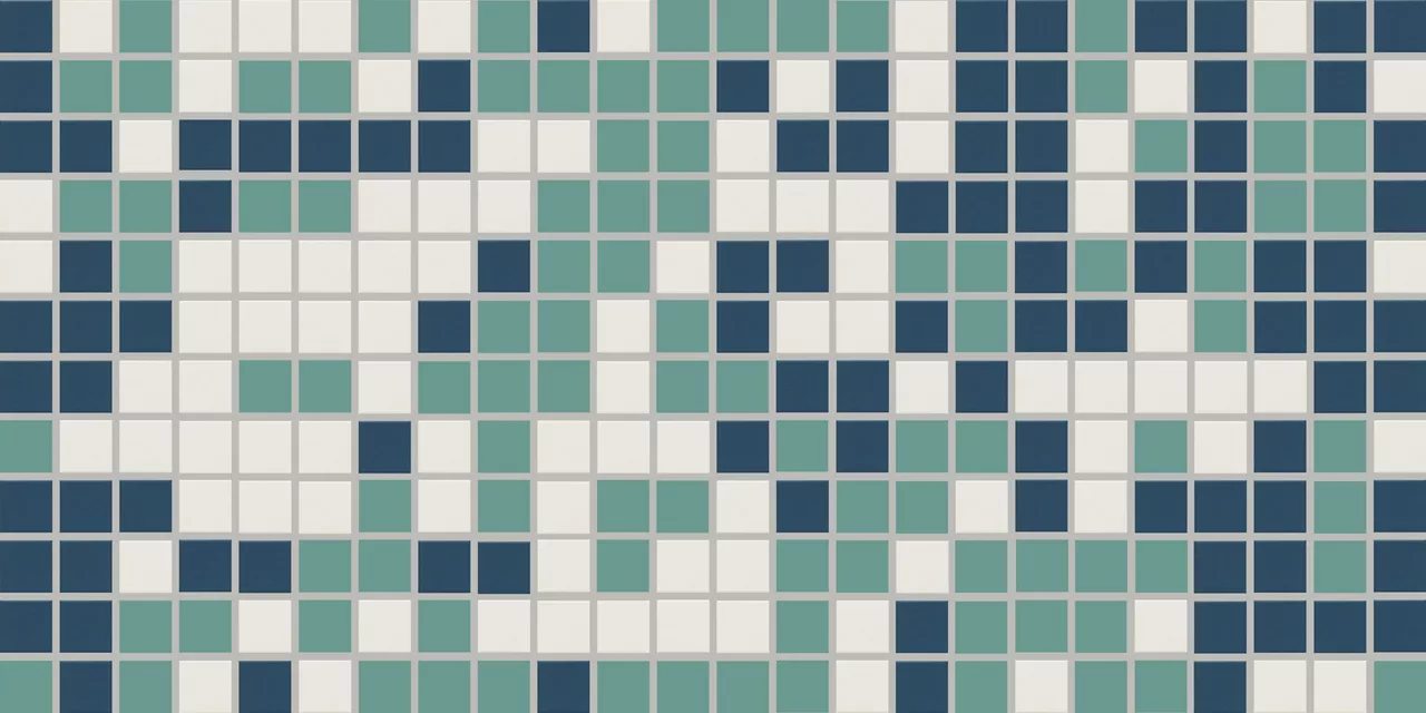 Unglazed Mosaics Optimistic Blend Blend