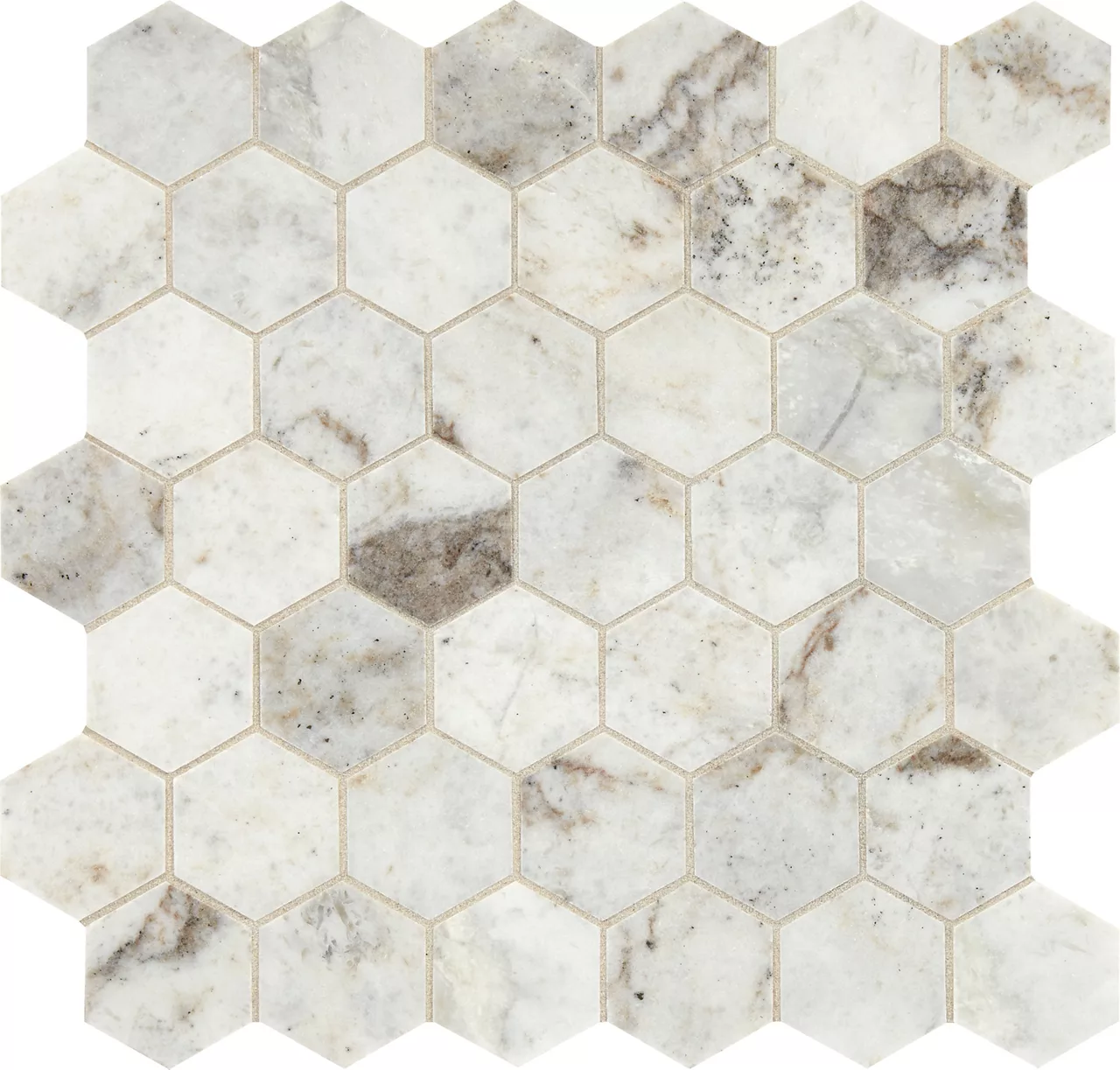 Predella Lumen White Hexagon