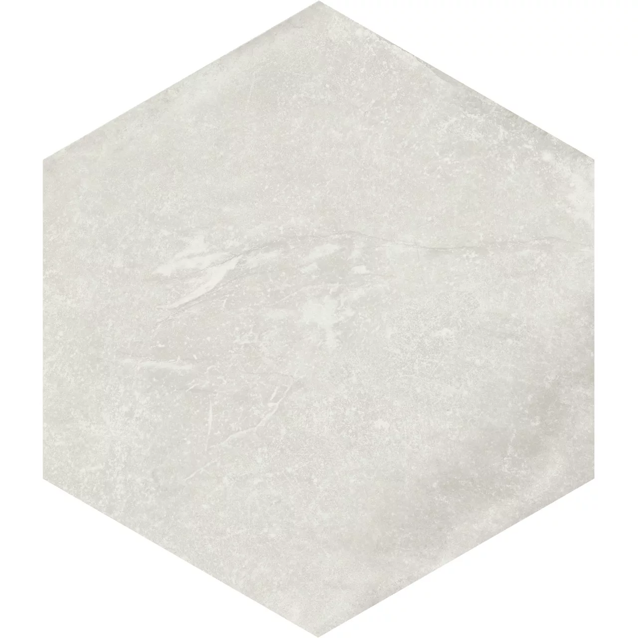 ST32HEX89KMT Solstice Winter White 8"HEX Matte