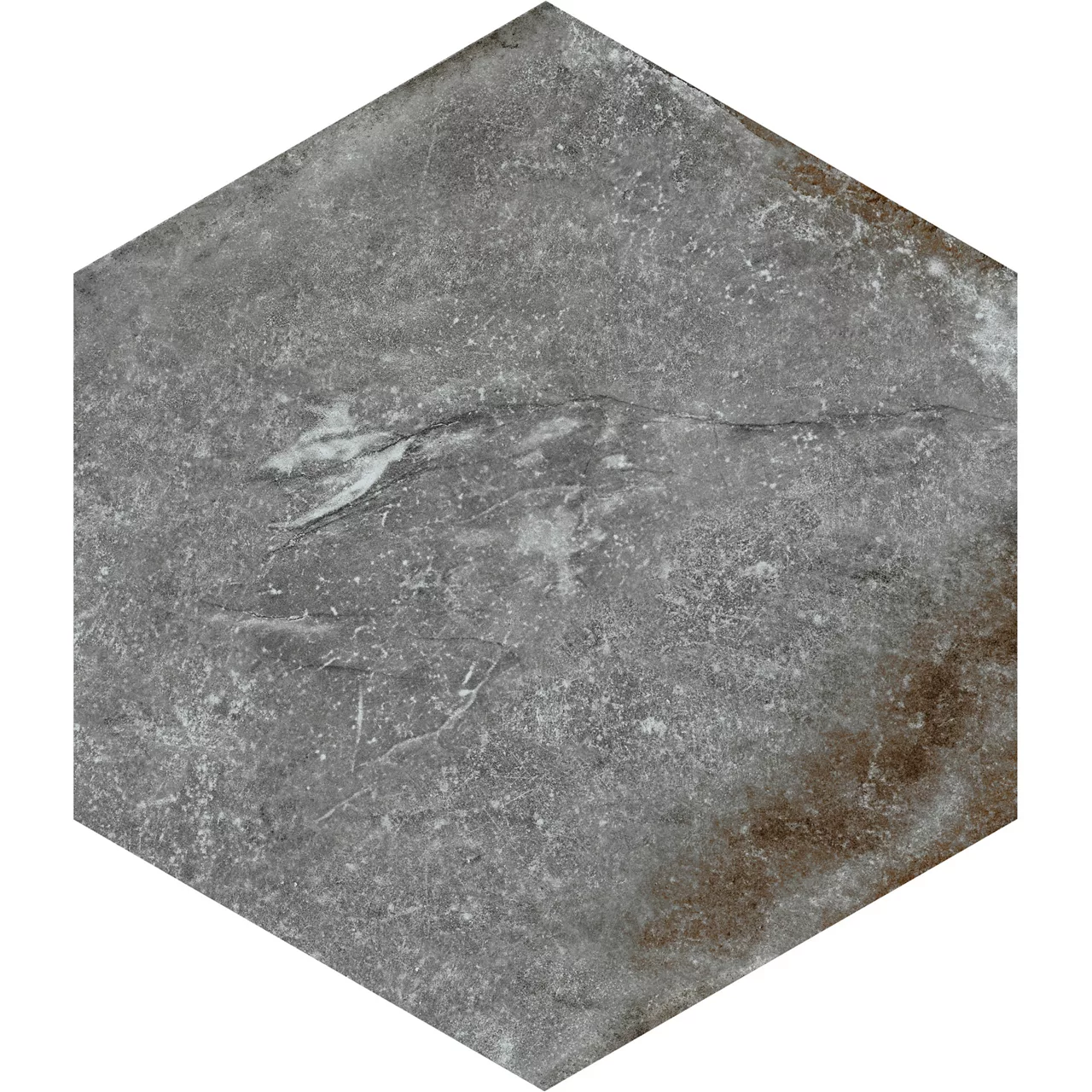 ST34HEX89KMT Solstice Autumn Grey 8"HEX Matte
