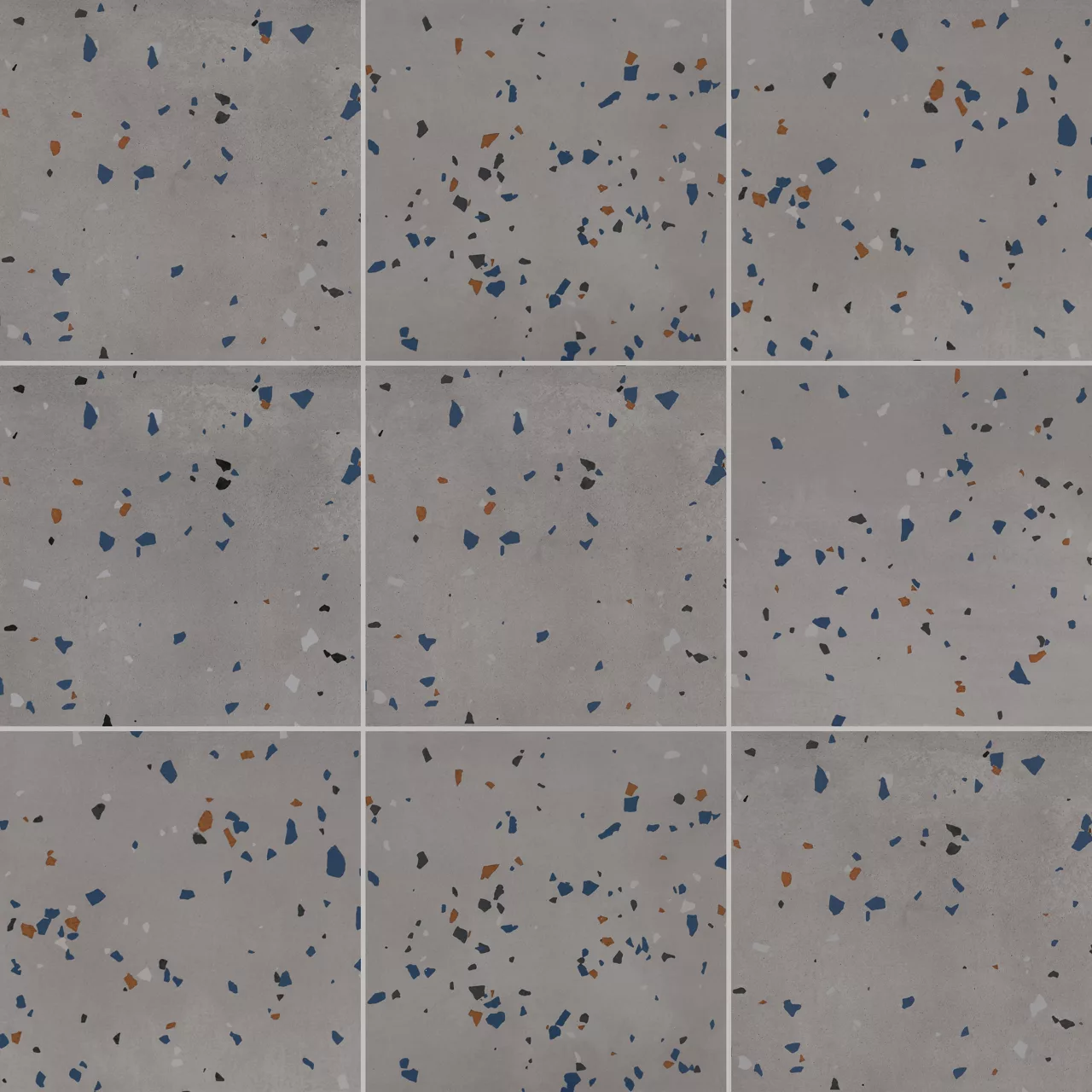 T017SQ1212MTJJ1 Color Story Floor Storm Gray Speckle 12x12 Matte