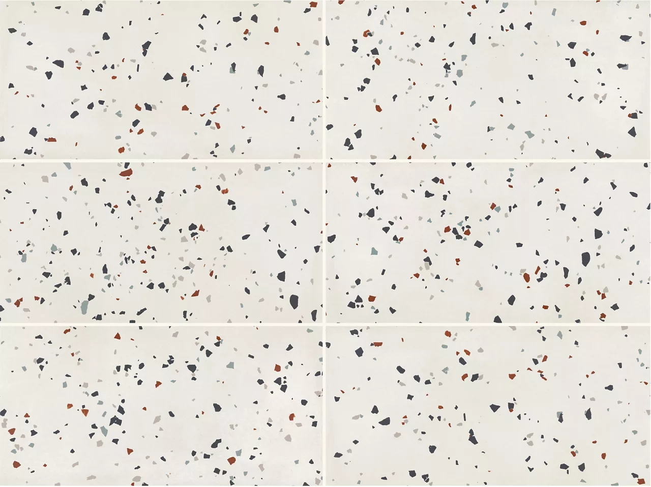 T061RCT1224MTJ1 Color Story Floor Designer White Speckle 12X24 Matte