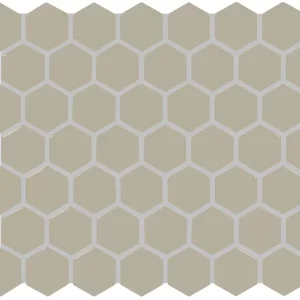 Color Wheel Mosaic Architectural Gray Hexagon