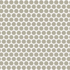 Color Wheel Mosaic Architectural Gray Penny Rounds