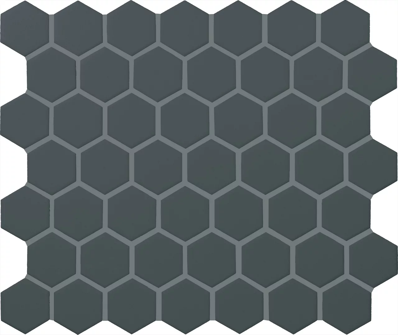 Color Wheel Mosaic Chalkboard Hexagon
