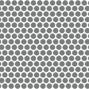 Color Wheel Mosaic Suede Gray Penny Rounds