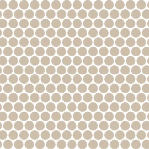 Color Wheel Mosaic Matte Urban Putty Penny Rounds