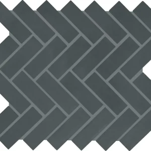 Color Wheel Mosaic Matte Chalkboard Herringbone
