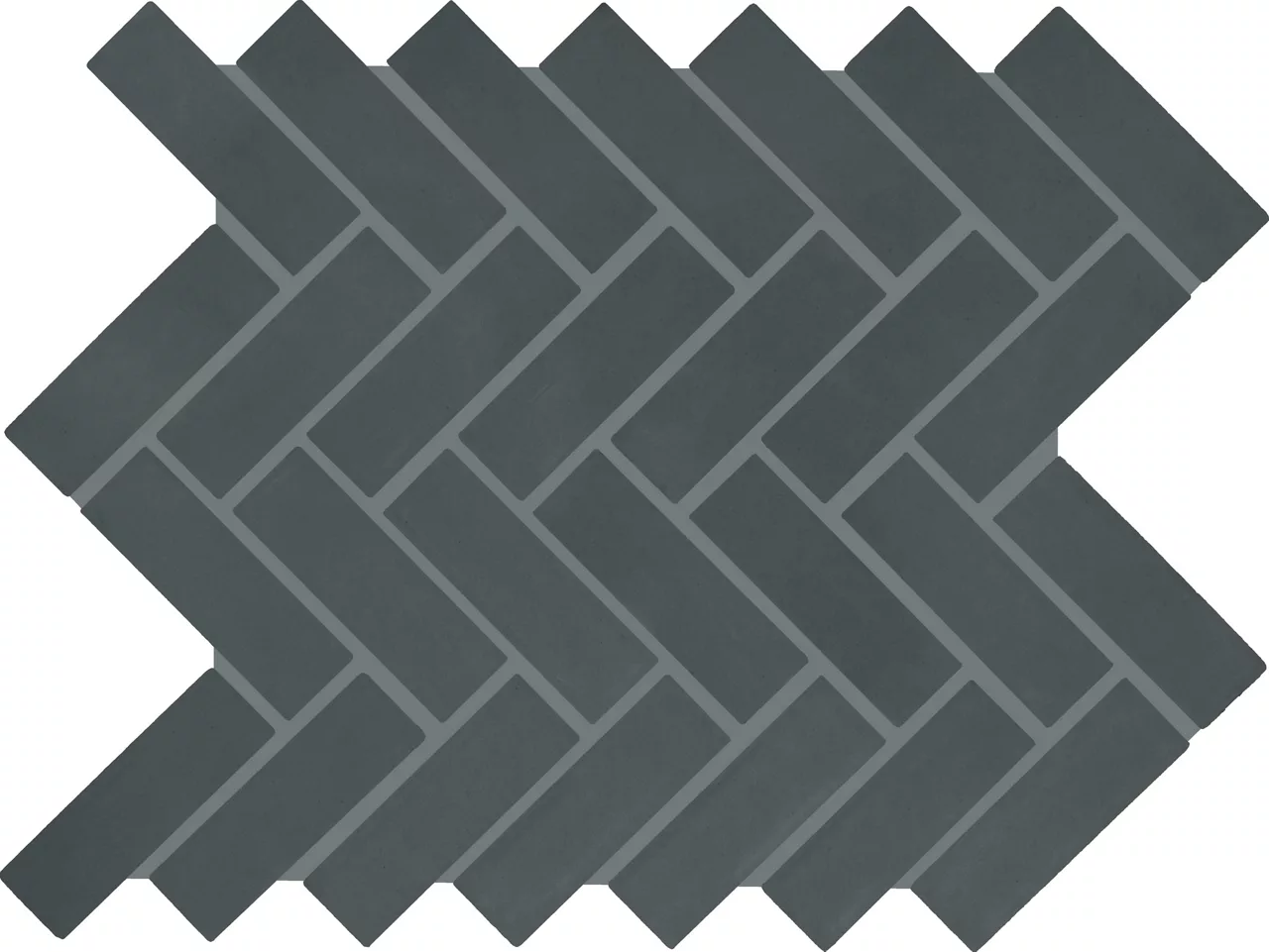 Color Wheel Mosaic Matte Chalkboard Herringbone