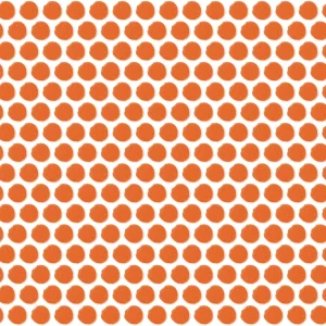 Color Wheel Mosaic Orange Burst Penny Rounds