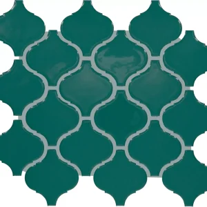 Color Wheel Retro Peacock Arabesque