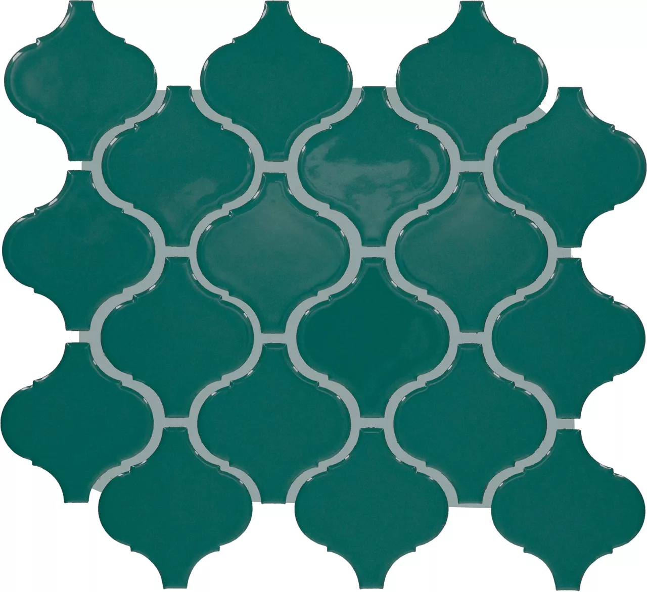 Color Wheel Retro Peacock Arabesque