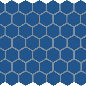 Color Wheel Mosaic Sea Breeze Hexagon