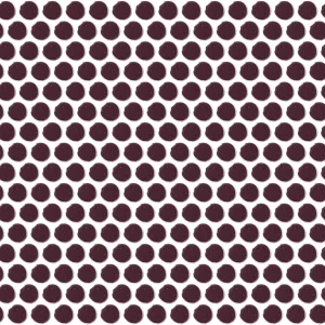 Color Wheel Mosaic Plum Crazy Penny Rounds