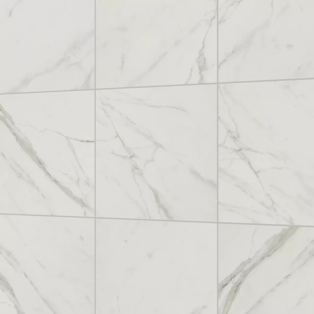 CT76SQ1212MTJJ1 Platinum Calacatta Empire 12x12 Matte