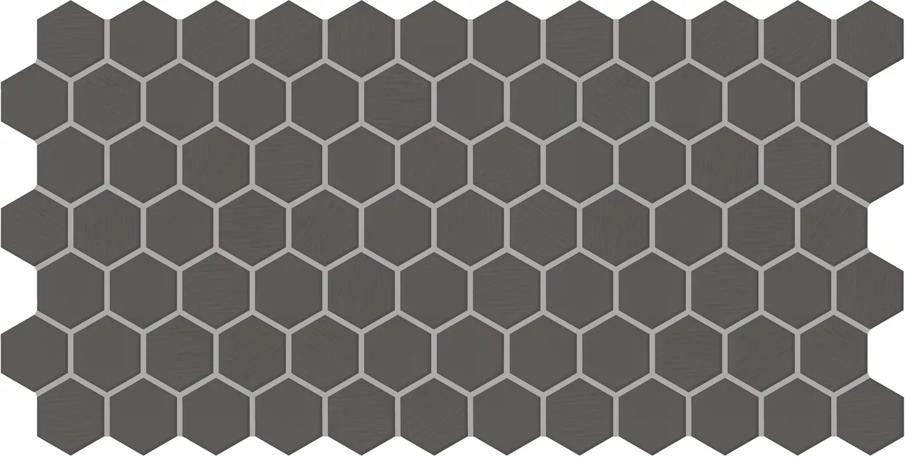 Keystones Black/Ebony Hexagon