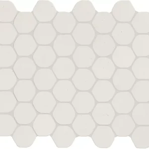 Keystones Arctic White Hexagon