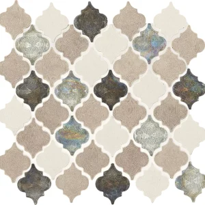 Decorative Accents Blanc Et Beige Baroque
