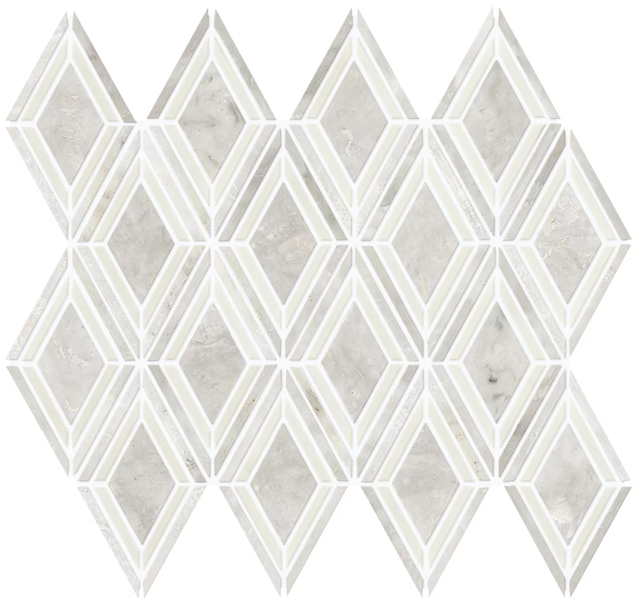 Decorative Accents Argyle Blend White Argyle