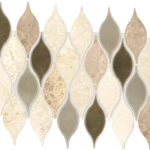Decorative Accents Lumia Leaf Beige Leaf