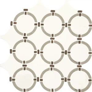 Raine Stratus White Blend Linked Ring