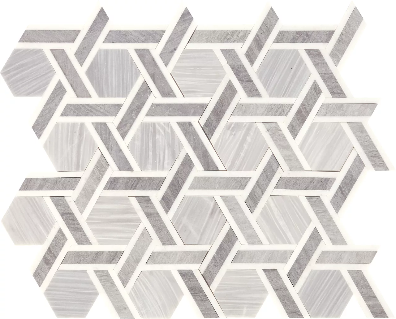 Fonte Nautical Grey Blend Hexagon