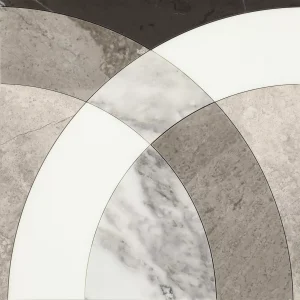 Eclessia Marble Arabescato Argento Blend Arches