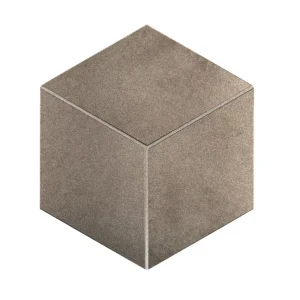 Emergent Pewter 3D Cube