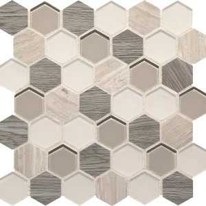 Idyllic Blends Serene Storm Hexagon