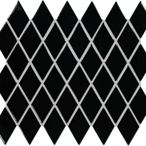Color Wheel Retro Black Harlequin