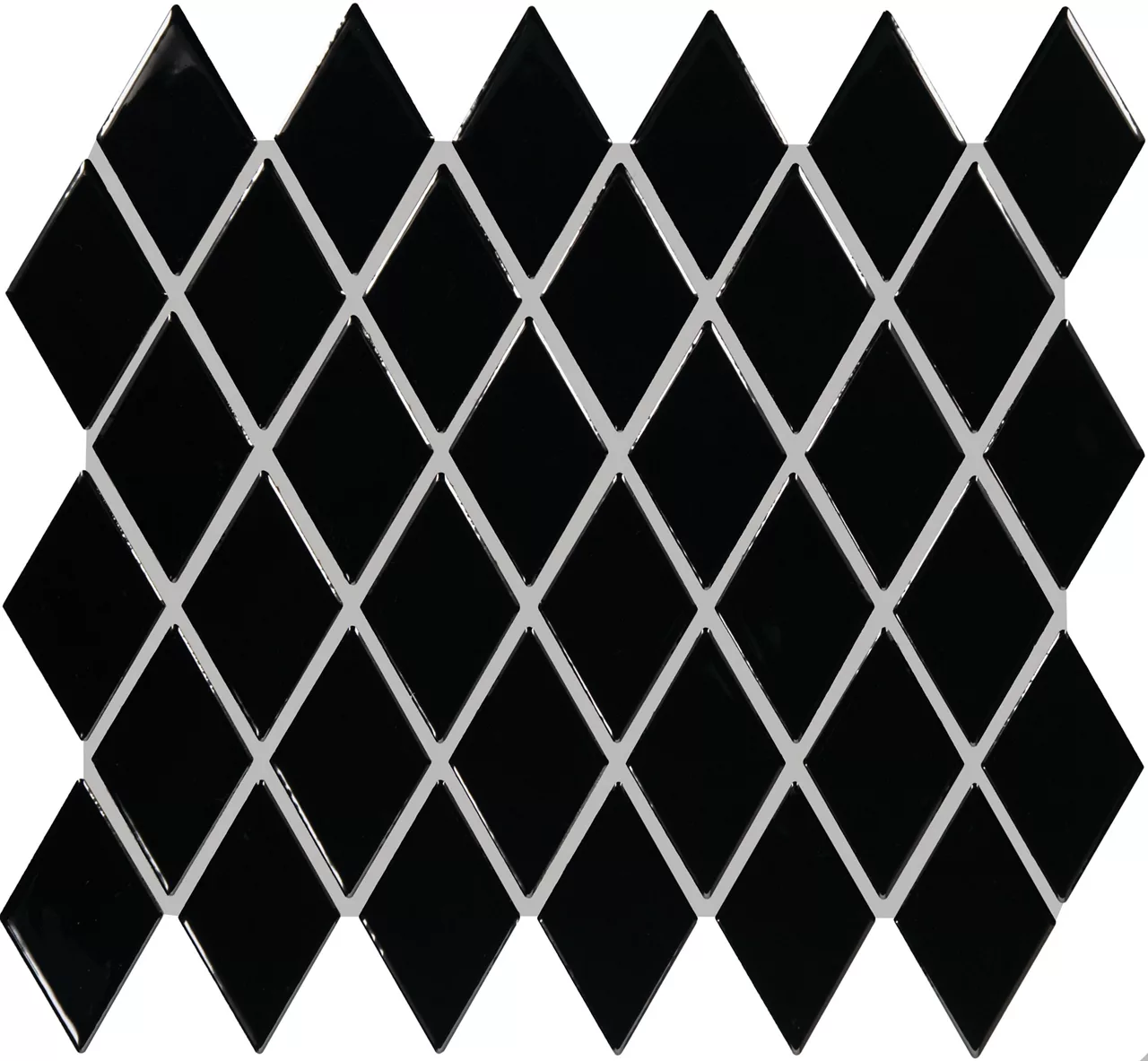 Color Wheel Retro Black Harlequin