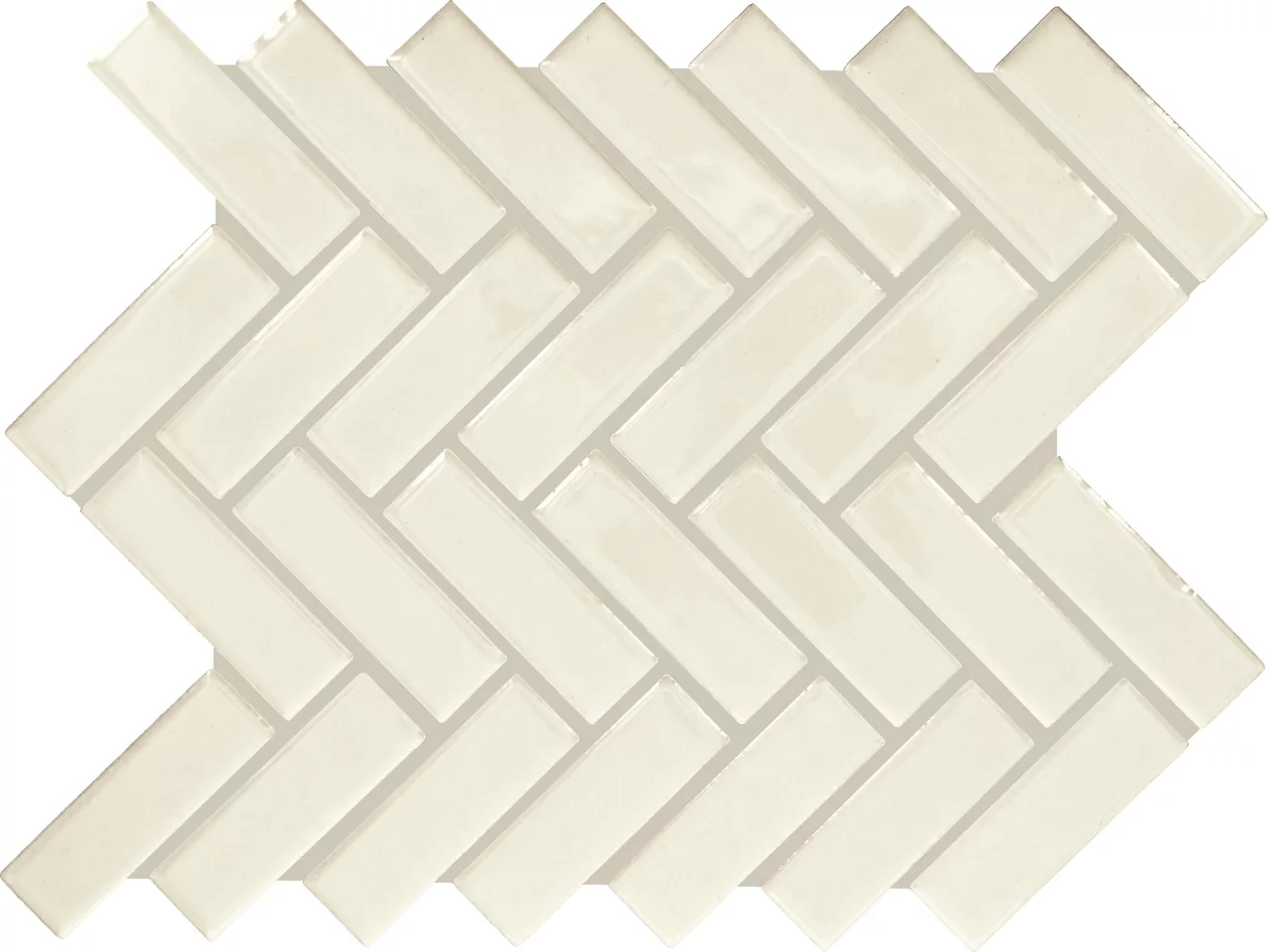 Color Wheel Mosaic Biscuit Herringbone