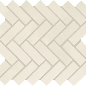 Color Wheel Mosaic Matte Biscuit Herringbone