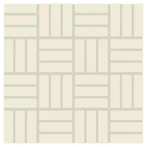 Color Wheel Mosaic Matte Biscuit Lattice Weave