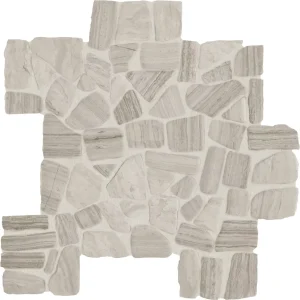 Decorative Accents Chenille White River Pebble