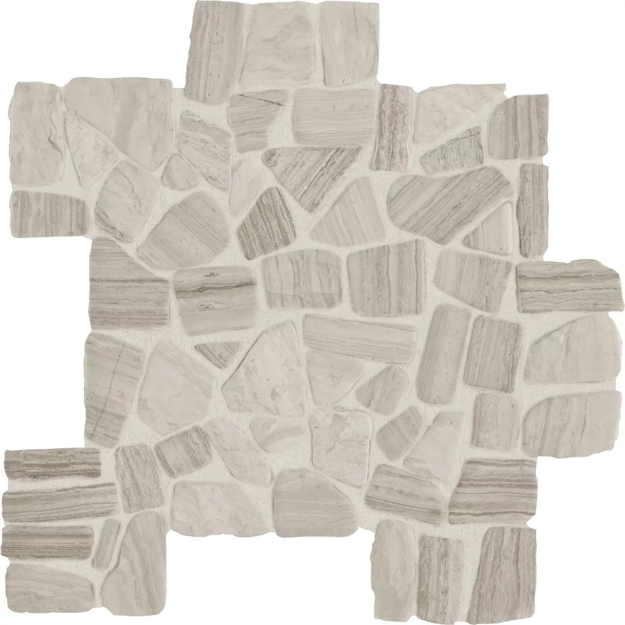 Decorative Accents Chenille White River Pebble