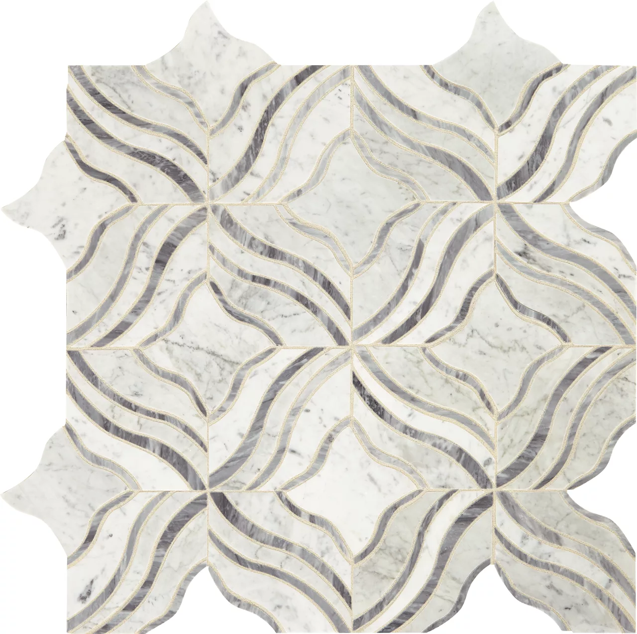 Lavaliere Carrara White/Bardiglio Melody