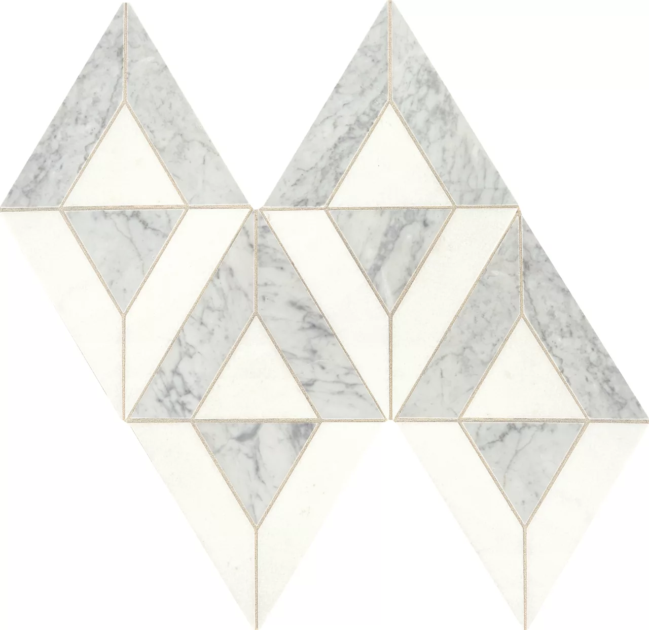 Lavaliere Carrara White/Thassos White Radiant