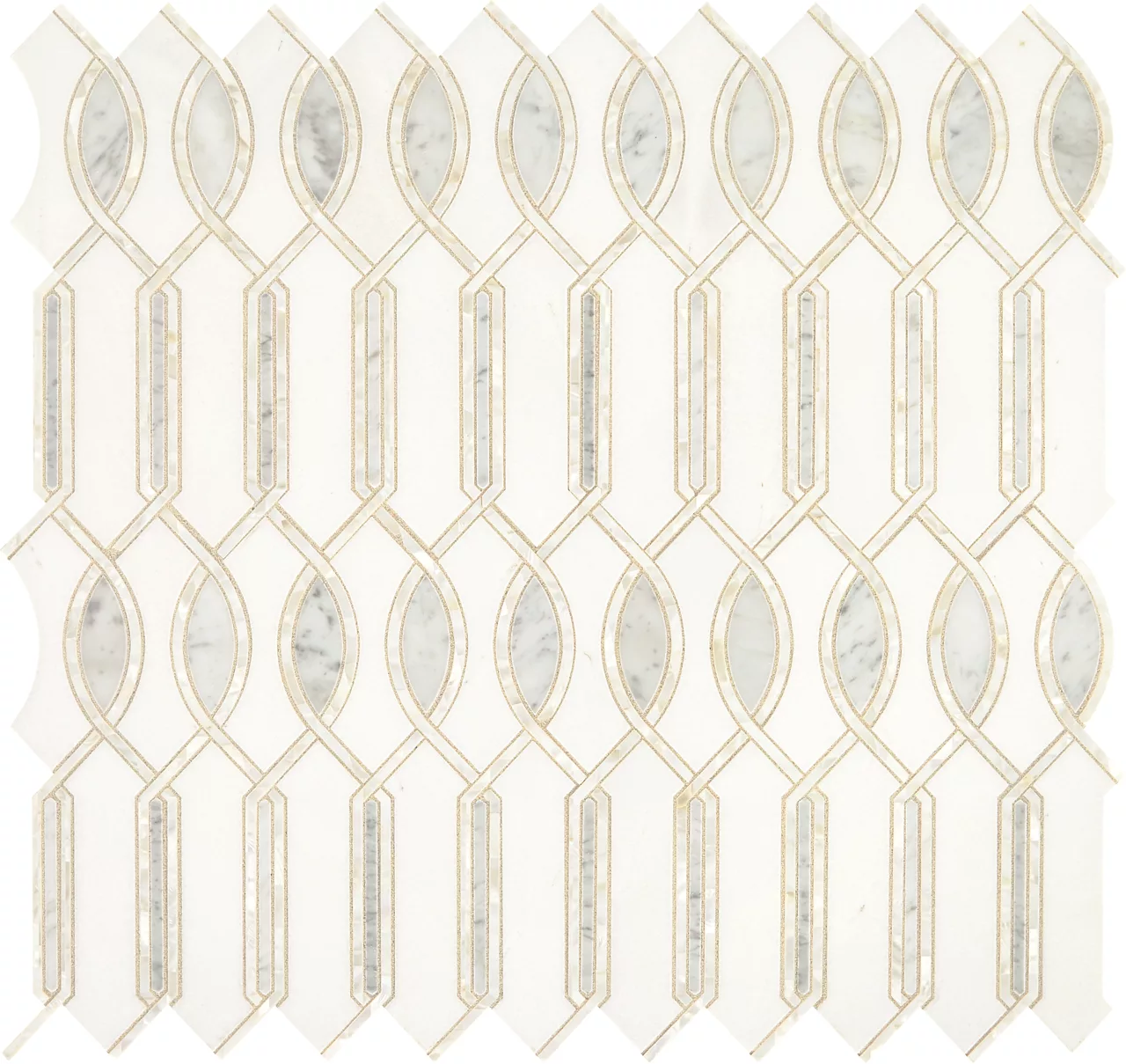 Lavaliere Carrara/Thassos/Mother Pearl Imaginare