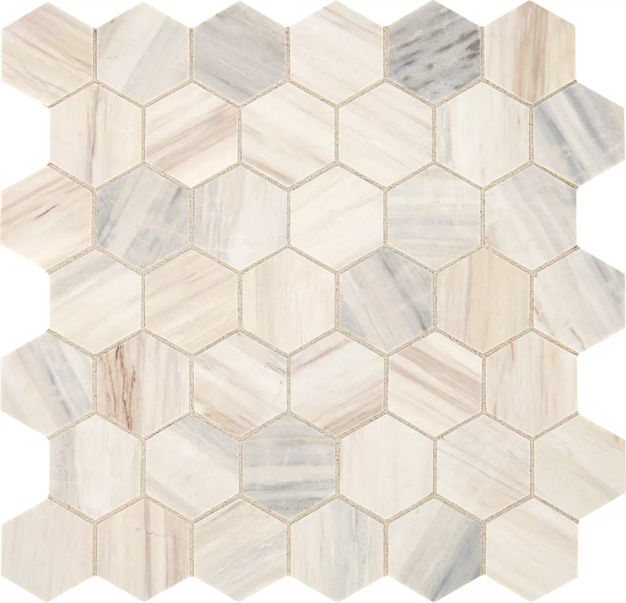 Fonte Pier White Hexagon