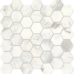 Raine Stratus White Hexagon