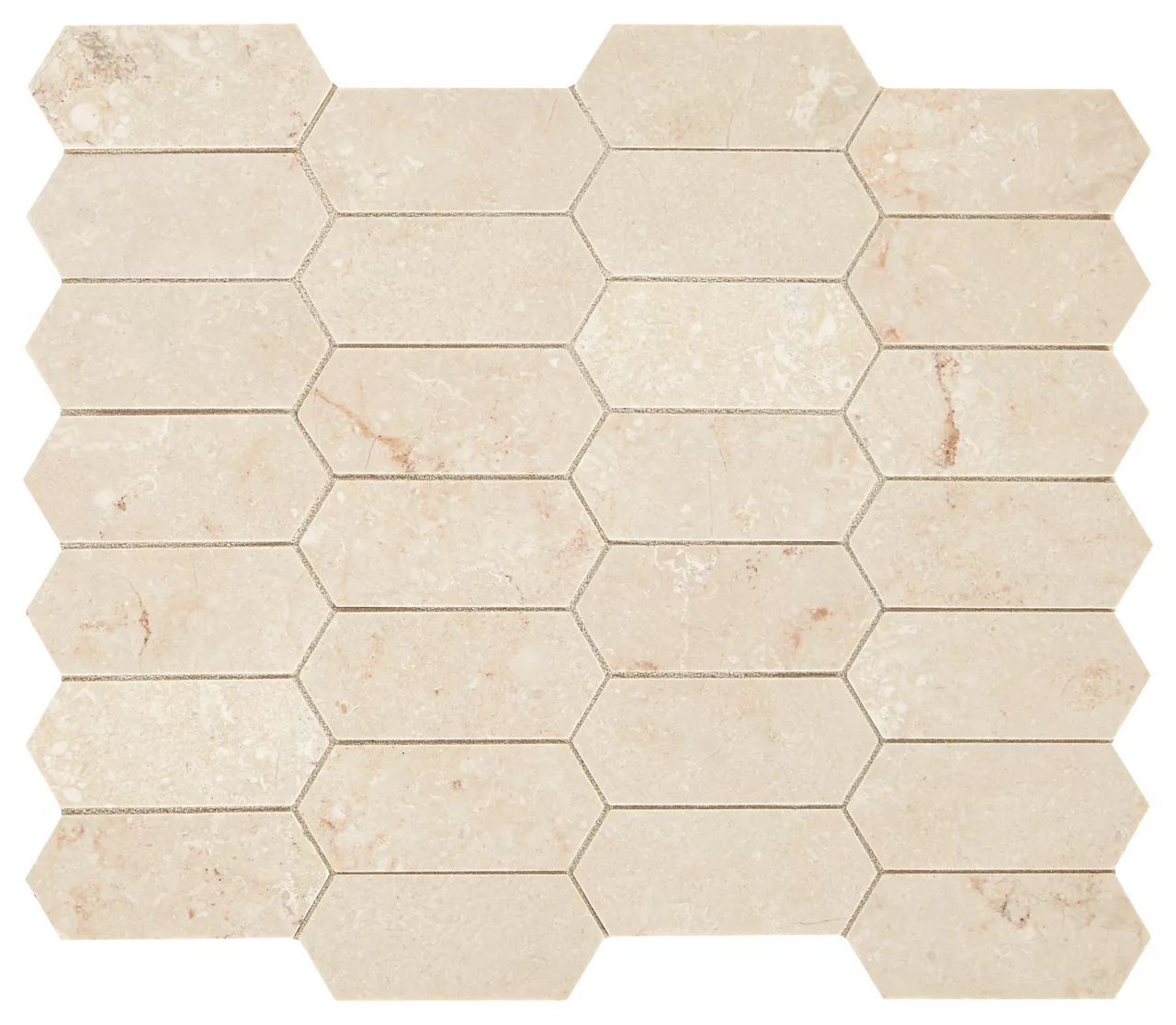 Marble Latte Hexagon