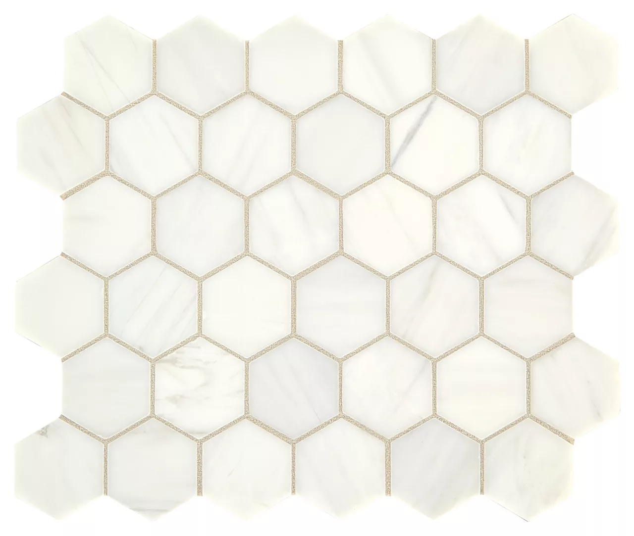 Marble Contempo White Hexagon