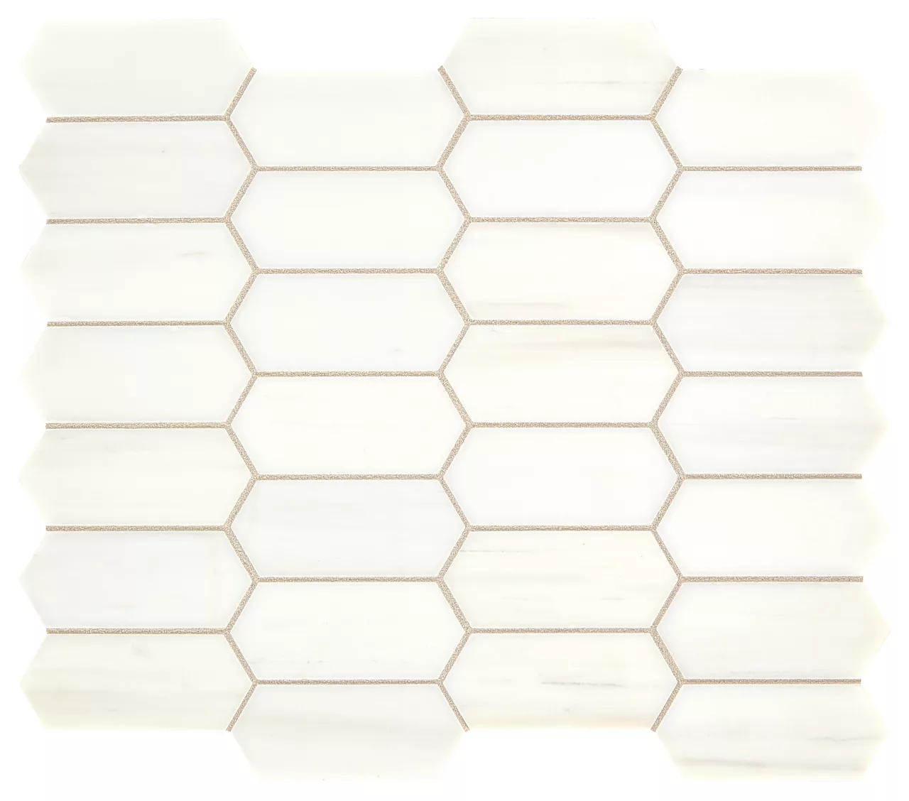 Marble Contempo White Hexagon