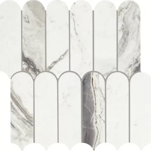 Eclessia Marble Volakas Elongated Fan