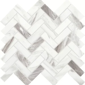 Eclessia Marble Volakas Herringbone