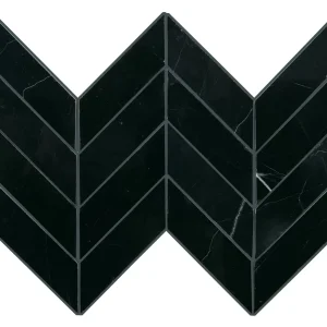 Pietra Divina Nero Marquina Chevron