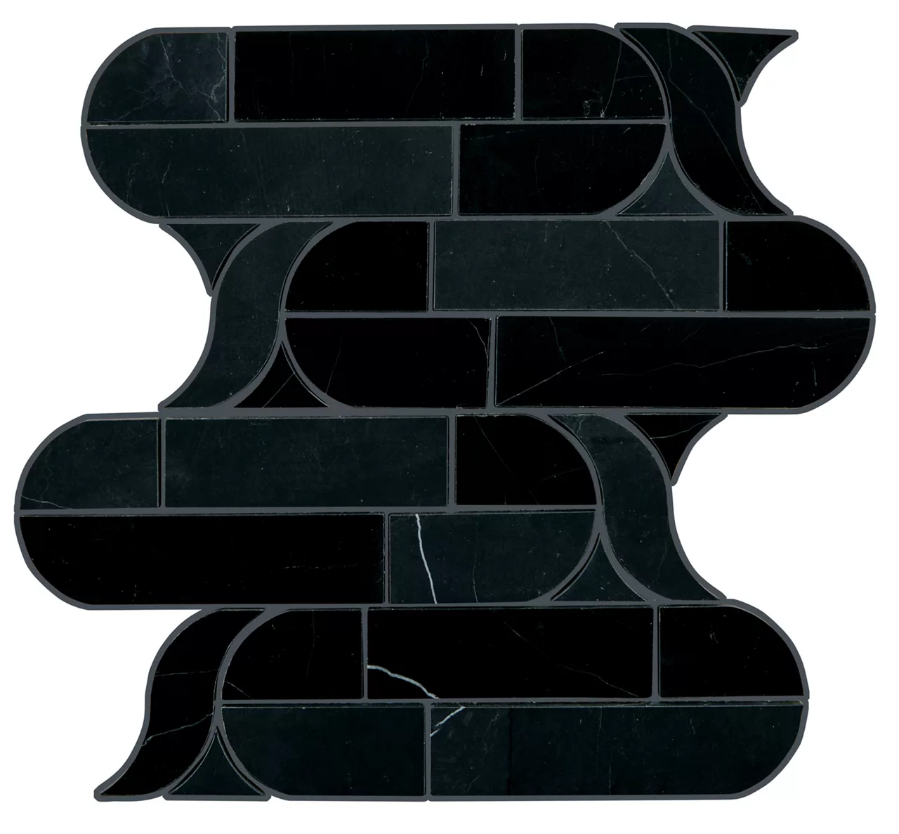 Pietra Divina Nero Marquina Cupola